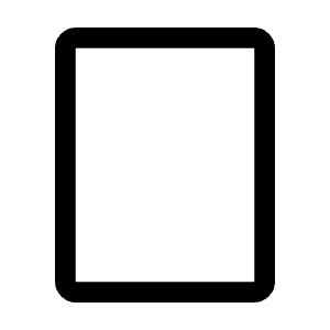Crop Portrait Icon from Outlined Line - Material Symbols Set