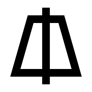 Edit Trapezoid Vertical Icon from Sharp Line - Streamline Material Free Set
