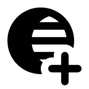 Ev Shadow Add Fill Icon from Rounded Fill - Streamline Material Free Set