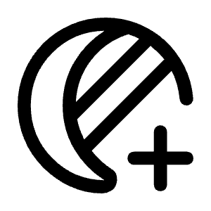 Ev Shadow Add Icon from Rounded Line - Material Symbols Set