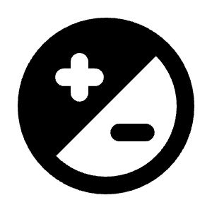 Exposure Circle Icon from Rounded Line - Streamline Material Free Set