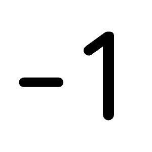 Exposure Neg 1 Icon from Rounded Line - Material Symbols Set