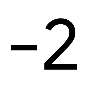 Exposure Neg 2 Fill Icon from Outlined Fill - Material Symbols Set