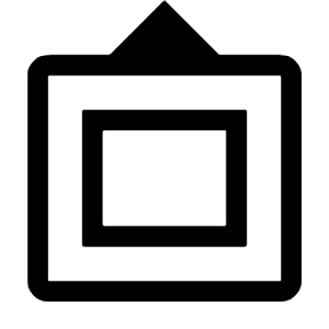 Filter Frames Icon from Outlined Line - Material Symbols Set