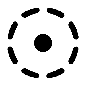 Filter Tilt Shift Icon from Rounded Line - Material Symbols Set