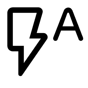 Flash Auto Icon from Rounded Line - Material Symbols Set