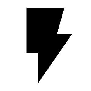 Flash On Fill Icon from Sharp Fill - Material Symbols Set