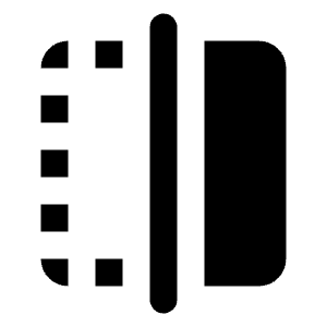 Flip Alt Fill Icon from Rounded Fill - Streamline Material Free Set