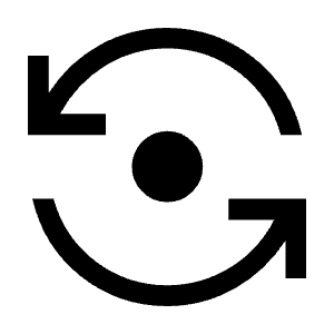 Flip Camera Android Fill Icon from Sharp Fill - Material Symbols Set