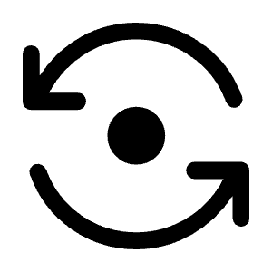 Flip Camera Android Icon from Rounded Line - Material Symbols Set