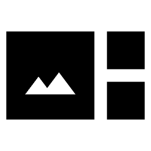 Gallery Thumbnail Fill Icon from Sharp Fill - Material Symbols Set