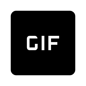Gif Box Fill Icon from Outlined Fill - Material Symbols Set