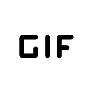 Gif Fill Icon from Rounded Fill - Material Symbols Set