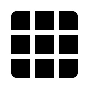 Grid On Fill Icon from Outlined Fill - Material Symbols Set