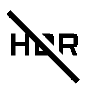 Hdr Off Fill Icon from Outlined Fill - Material Symbols Set