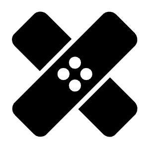 Healing Fill Icon from Rounded Fill - Material Symbols Set