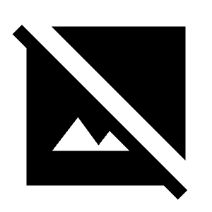 Hide Image Fill Icon from Sharp Fill - Material Symbols Set