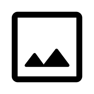 Image Icon from Rounded Line - Material Symbols Set