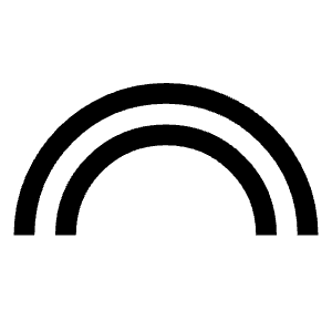 Looks Icon from Sharp Line - Material Symbols Set