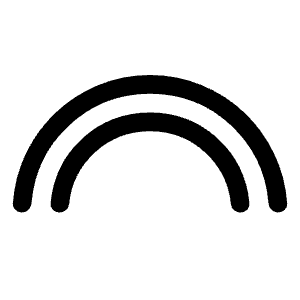 Looks Icon from Rounded Line - Material Symbols Set
