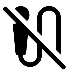 Mic External Off Fill Icon from Rounded Fill - Material Symbols Set