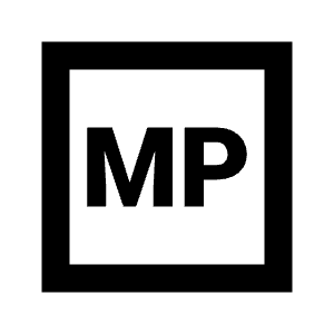 Mp Icon from Sharp Line - Streamline Material Free Set