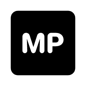 Mp Fill Icon from Rounded Fill - Streamline Material Free Set
