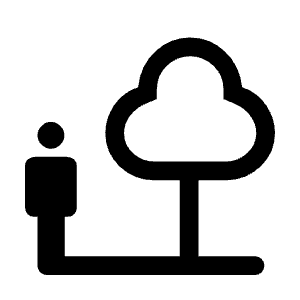 Nature People Icon from Rounded Line - Material Symbols Set