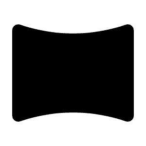 Panorama Horizontal Fill Icon from Rounded Fill - Material Symbols Set