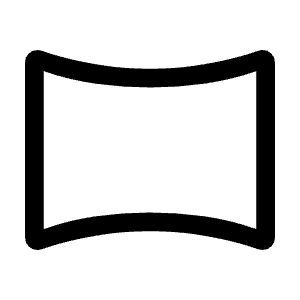 Panorama Horizontal Icon from Outlined Line - Material Symbols Set