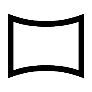 Panorama Horizontal Icon from Sharp Line - Material Symbols Set