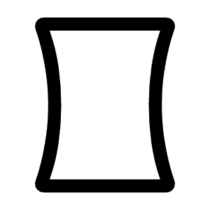 Panorama Vertical Icon from Rounded Line - Material Symbols Set