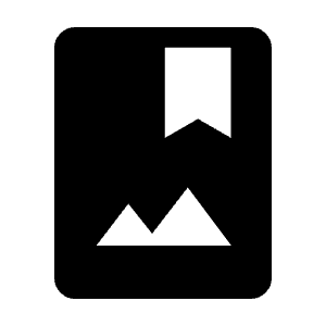 Photo Album Fill Icon from Outlined Fill - Material Symbols Set