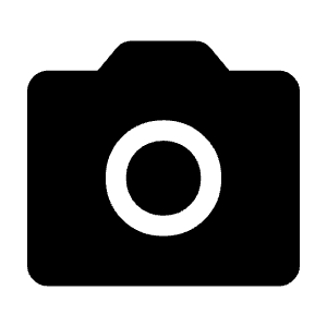 Photo Camera Fill Icon from Rounded Fill - Material Symbols Set