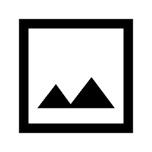 Photo Icon from Sharp Line - Material Symbols Set