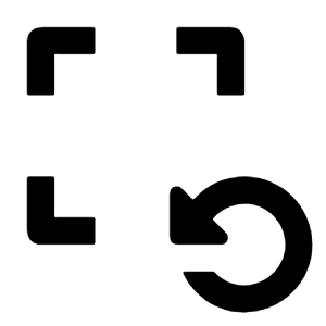 Reset Focus Fill Icon from Outlined Fill - Streamline Material Free Set