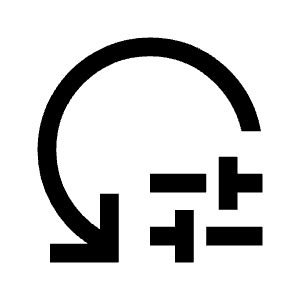 Reset Settings Fill Icon from Outlined Fill - Material Symbols Set