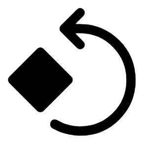 Rotate 90 Degrees Ccw Fill Icon from Rounded Fill - Material Symbols Set
