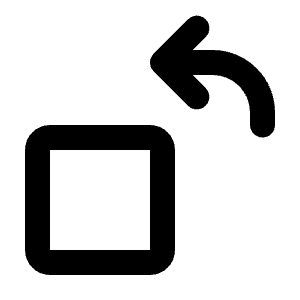 Rotate Object Icon from Rounded Line - Streamline Material Free Set