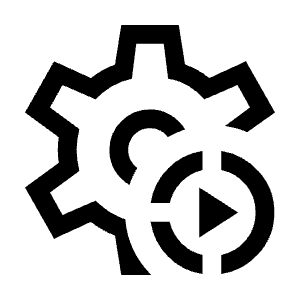 Settings Slow Motion Icon from Outlined Line - Material Symbols Set