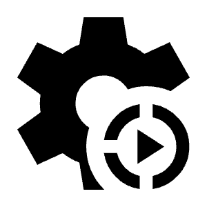 Settings Slow Motion Fill Icon from Sharp Fill - Material Symbols Set