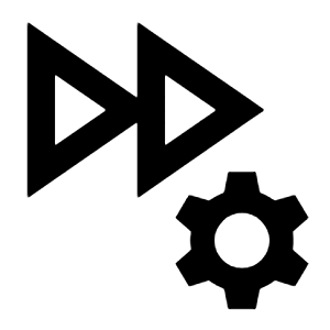 Settings Timelapse Icon from Sharp Line - Streamline Material Free Set