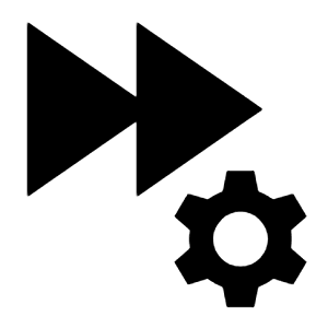 Settings Timelapse Fill Icon from Sharp Fill - Streamline Material Free Set