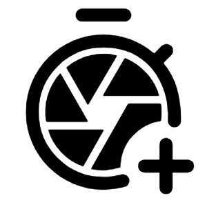 Shutter Speed Add Fill Icon from Rounded Fill - Material Symbols Set