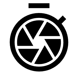 Shutter Speed Fill Icon from Sharp Fill - Material Symbols Set