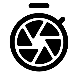 Shutter Speed Fill Icon from Rounded Fill - Material Symbols Set