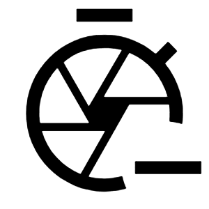 Shutter Speed Minus Icon from Sharp Line - Material Symbols Set