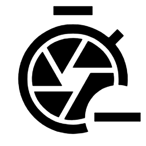 Shutter Speed Minus Fill Icon from Outlined Fill - Material Symbols Set
