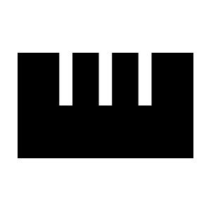 Straighten Fill Icon from Sharp Fill - Material Symbols Set
