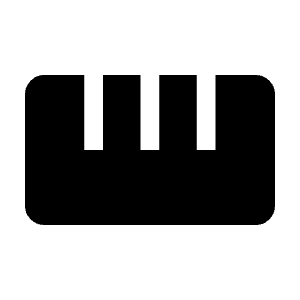 Straighten Fill Icon from Outlined Fill - Material Symbols Set